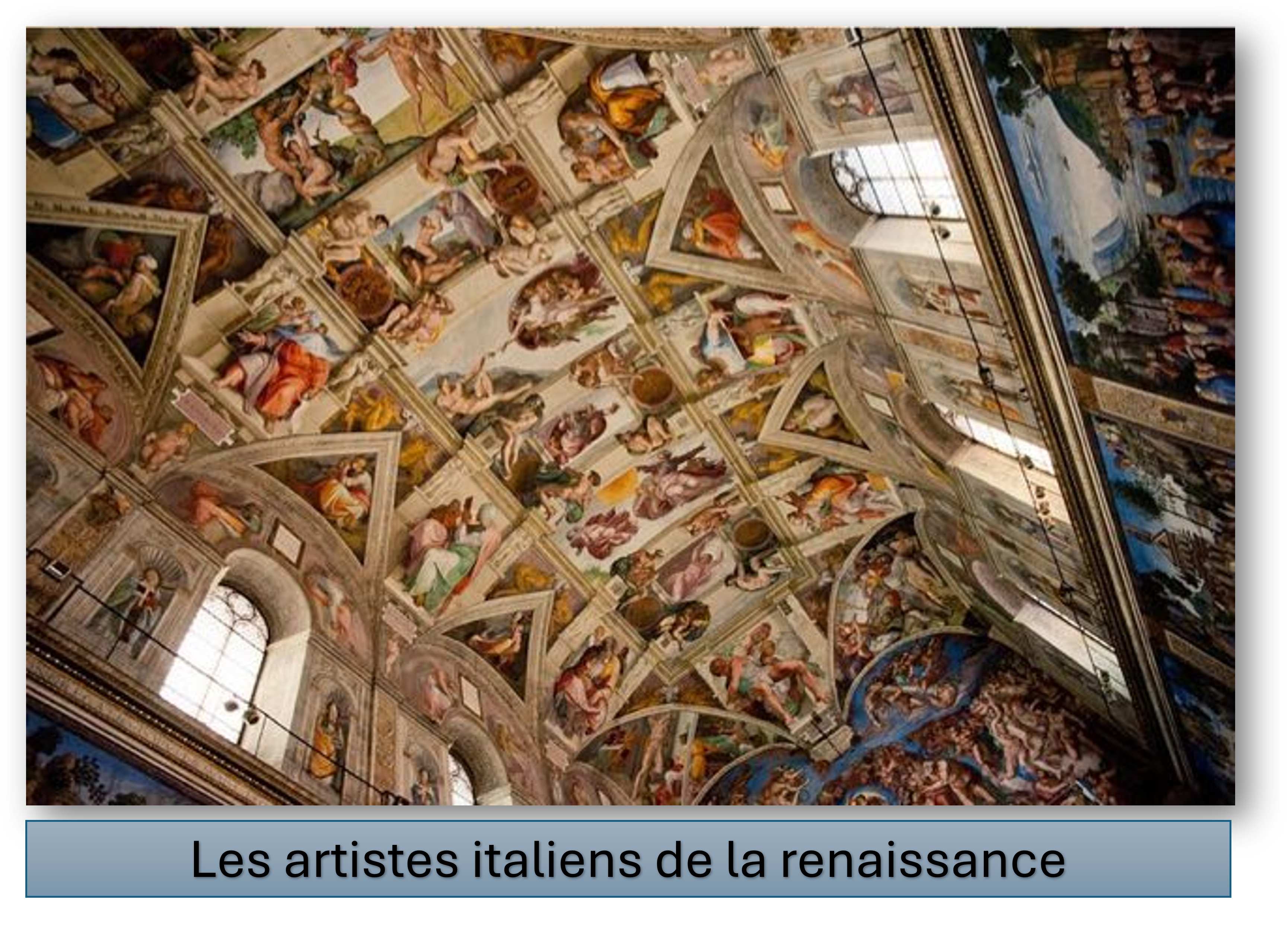 les  artistes italiens de la renaissance