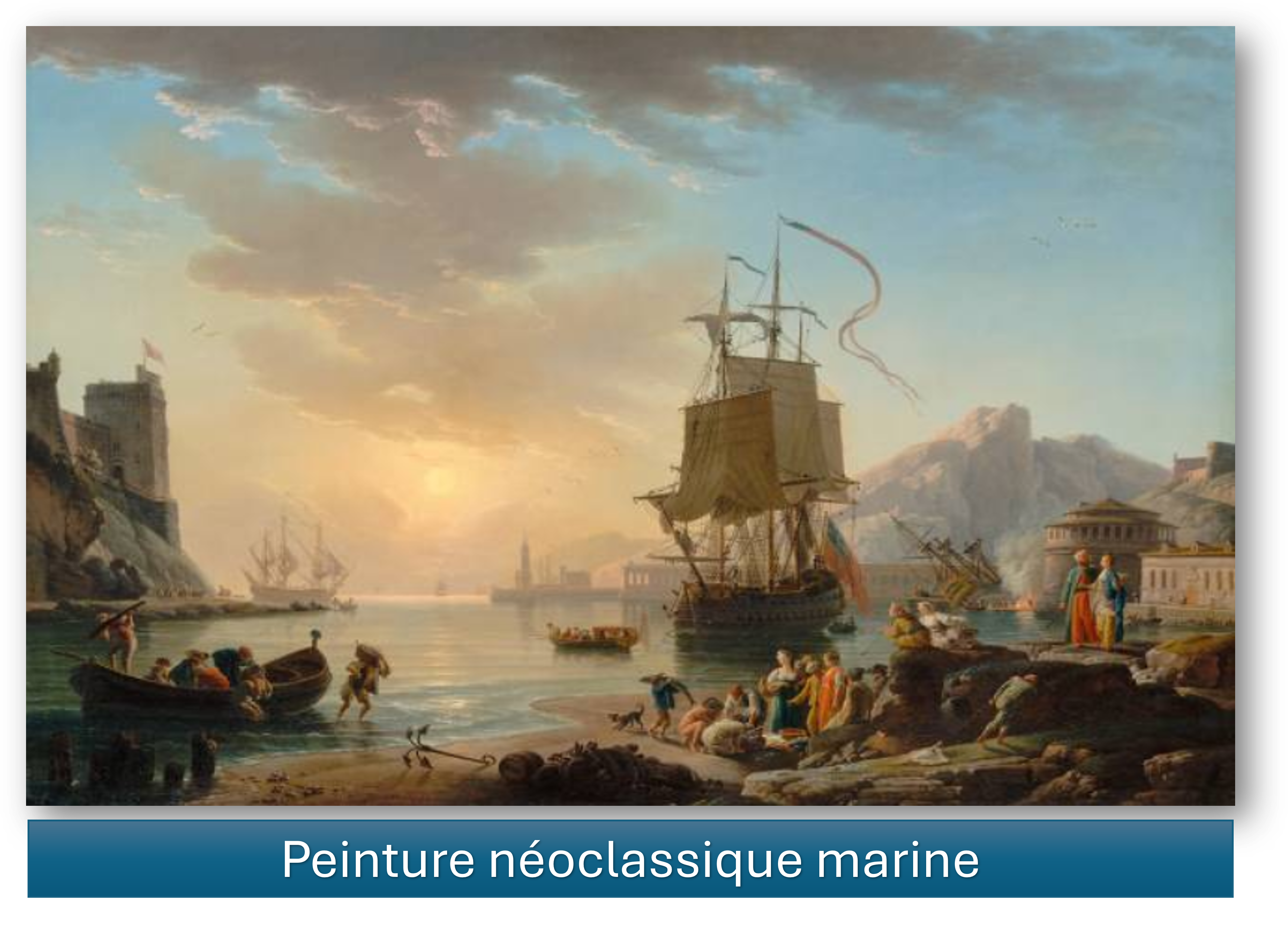 peinture neoclassique marine2