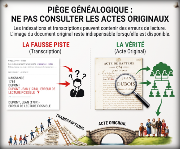 pieges genealogiques consulter