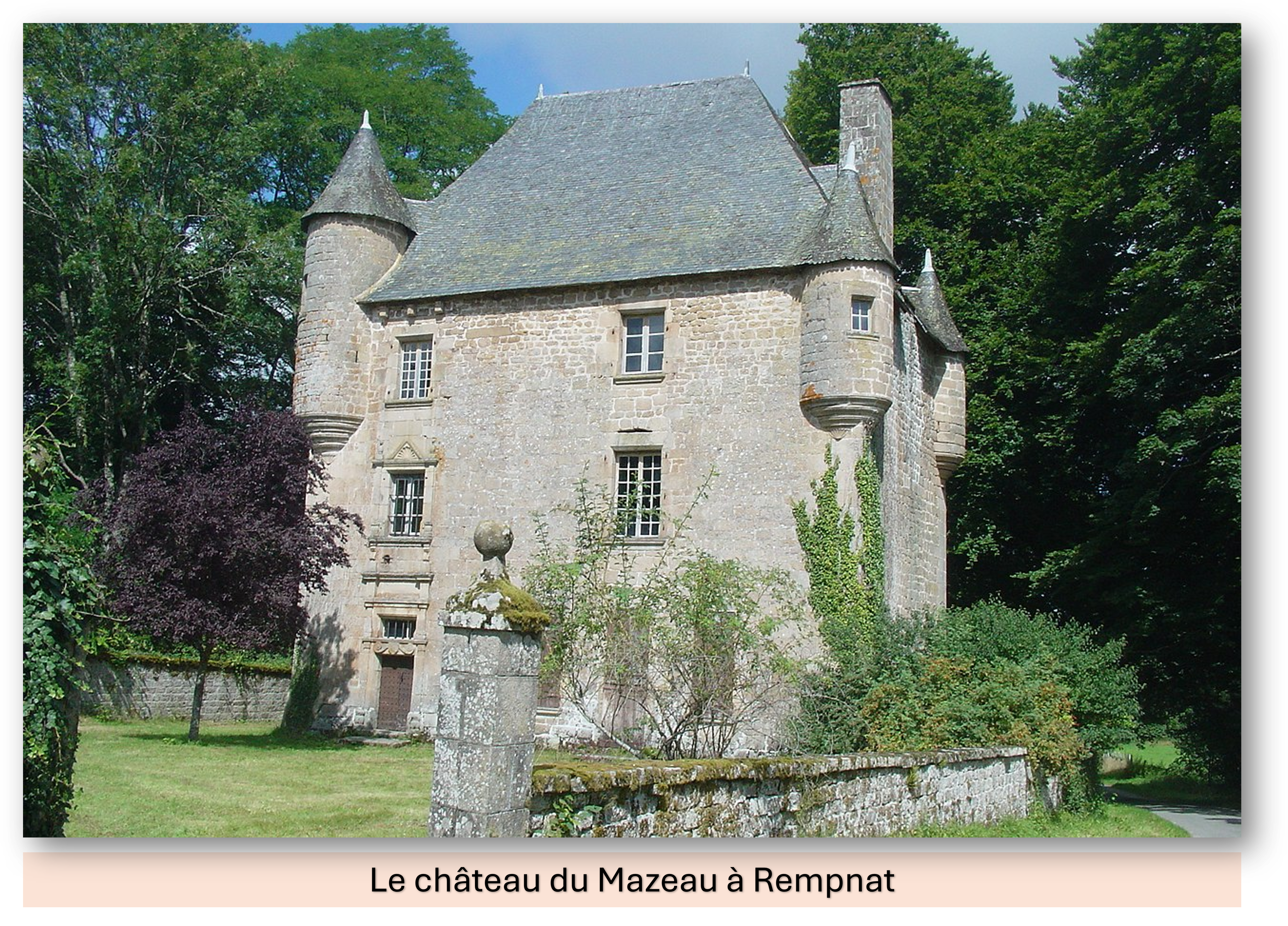 chateau du Mazeau
