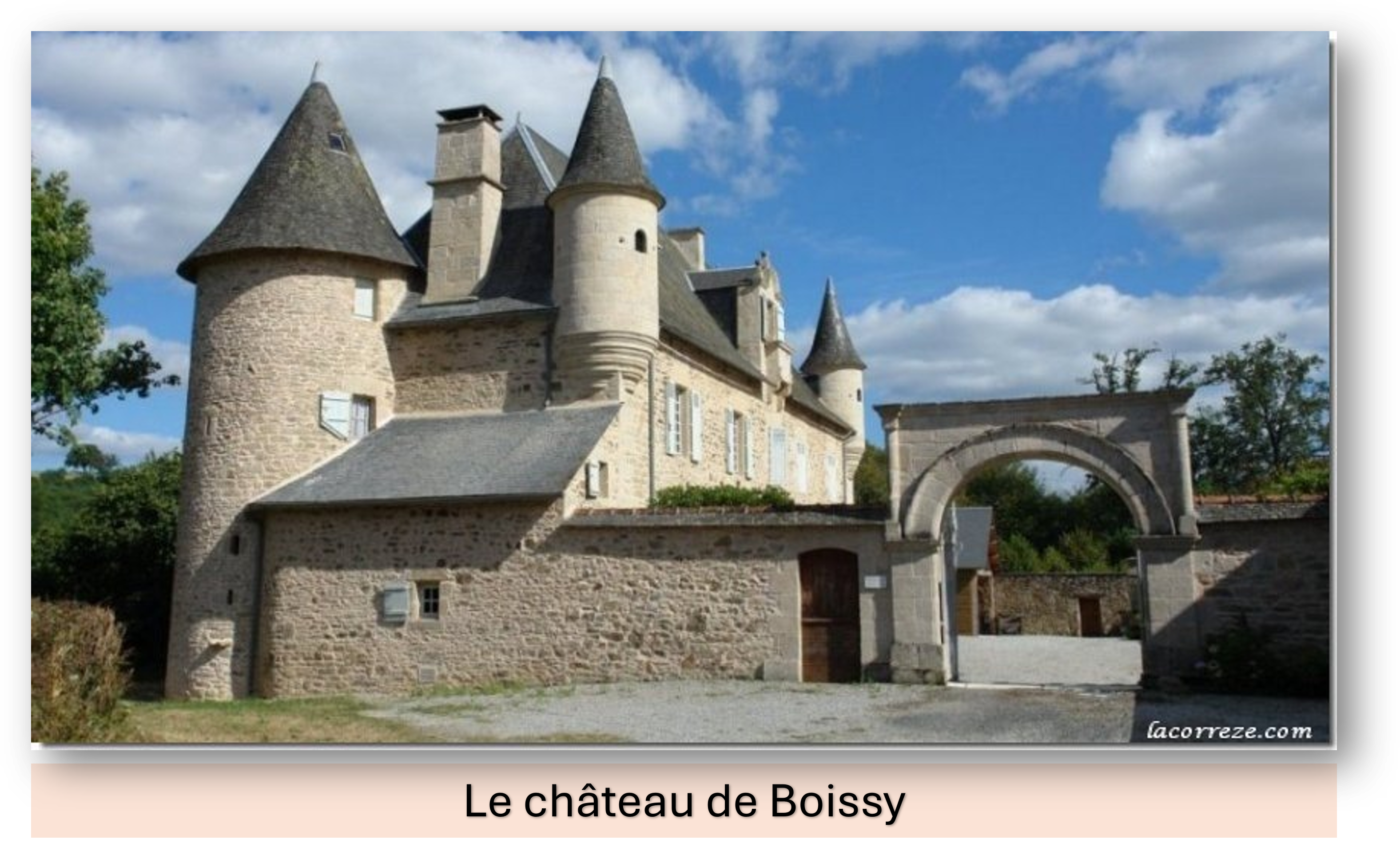 le chateau de boissy