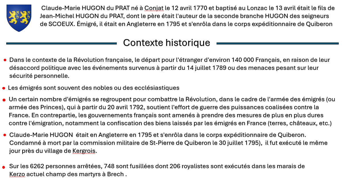 claude marie hugon contexte historique 1795