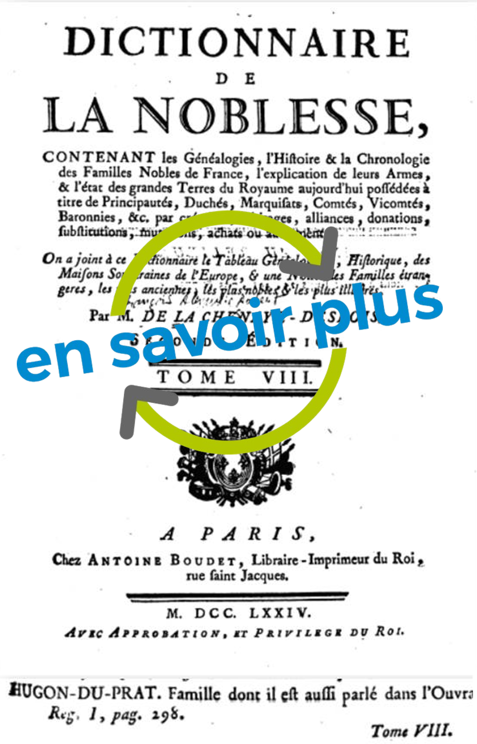 dictionnaire de la noblesse